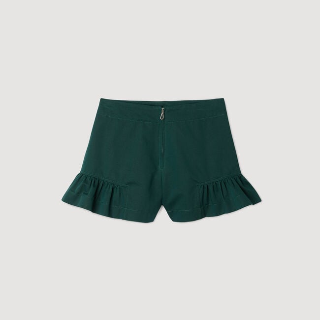 Ruffled shorts