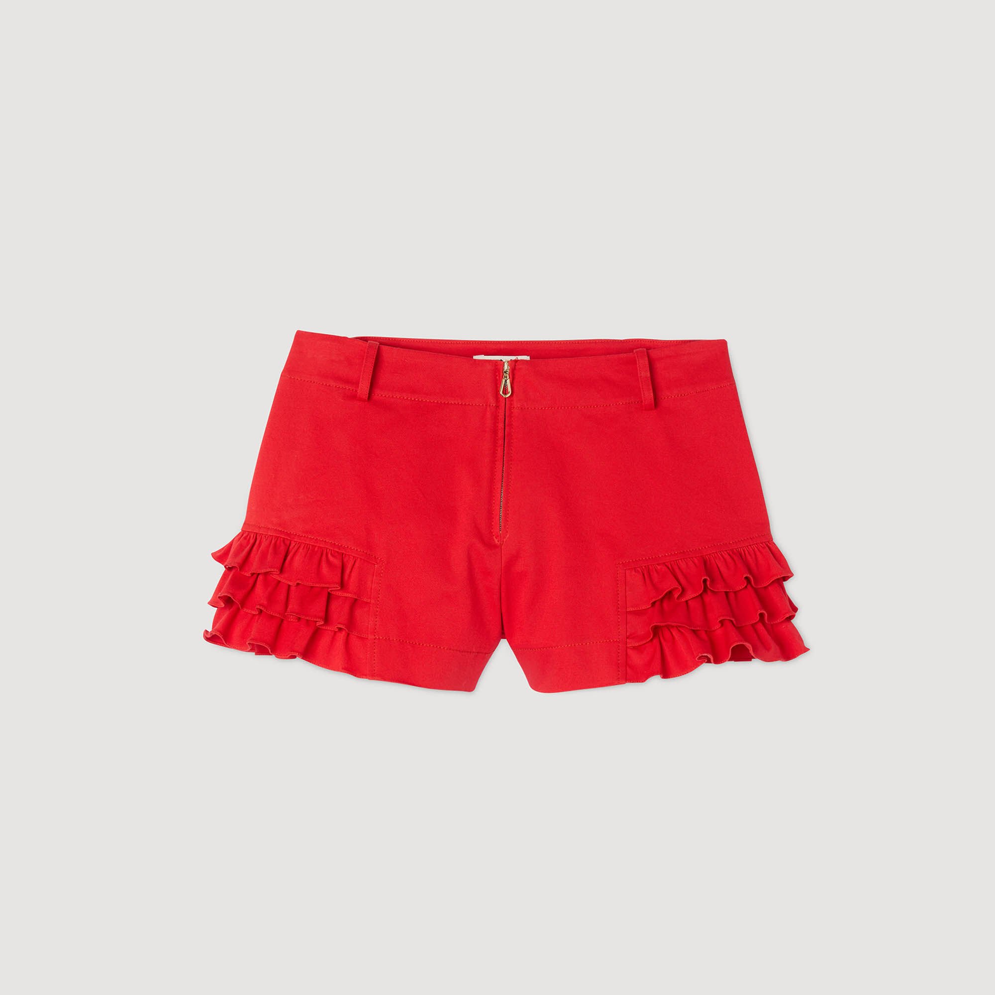Ruffled shorts