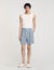Shorts mit Falte