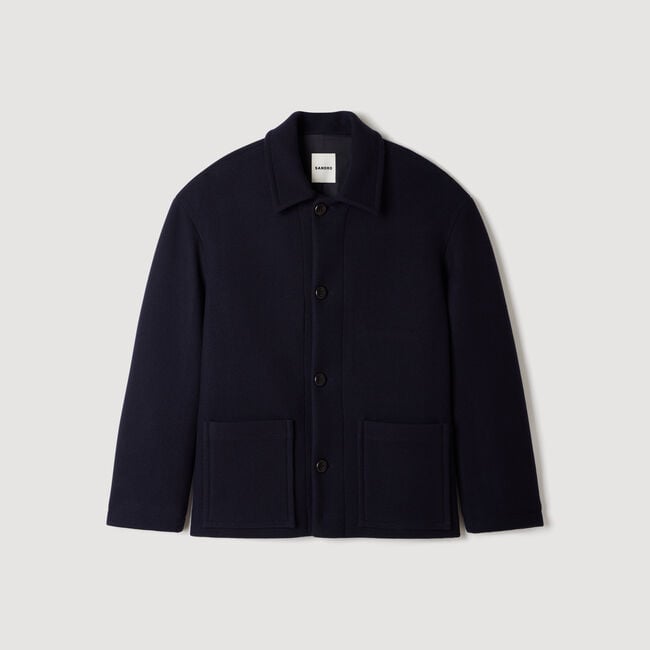 Wool worker jacket - Men | Sandro