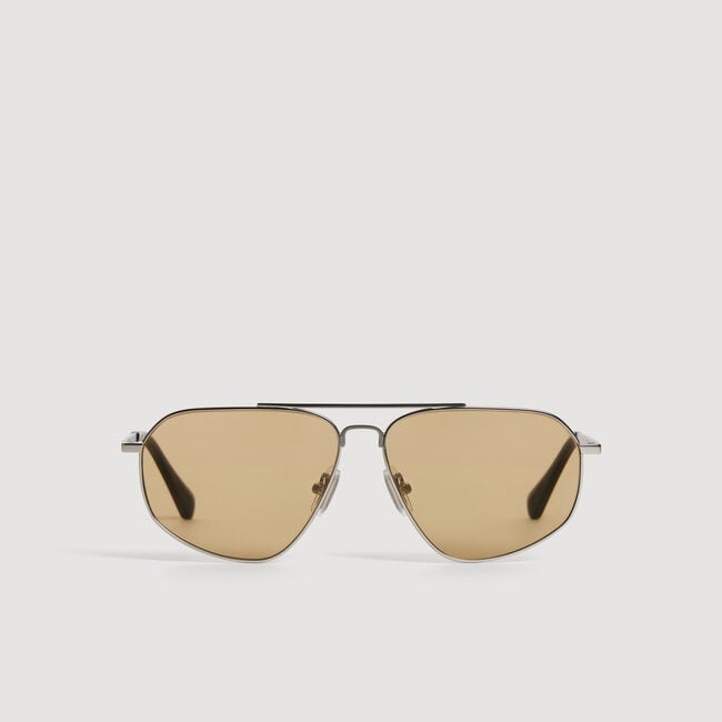 Lunettes de soleil aviateur m&eacute;tal