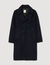 Manteau en laine croisé