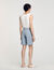 Shorts mit Falte