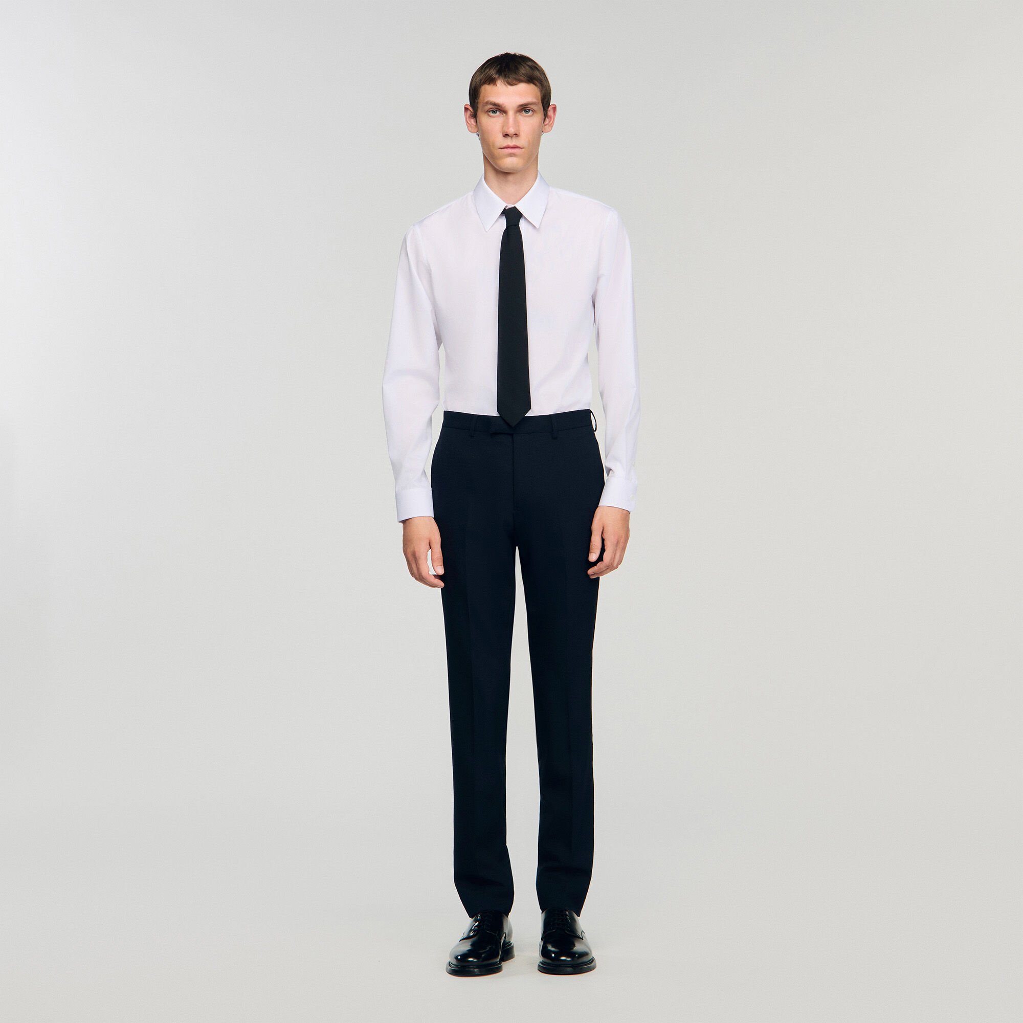 Pantalon de costume en laine
