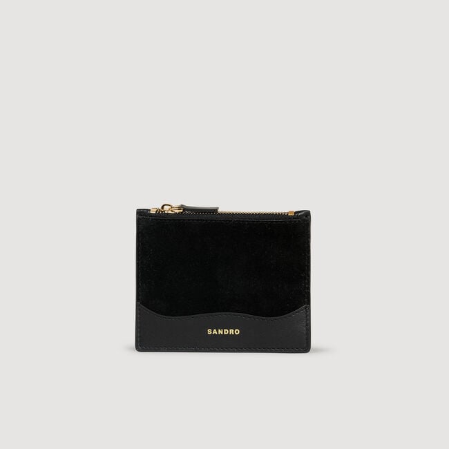 Leather card holder