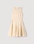 Kurzes florales Jacquardkleid
