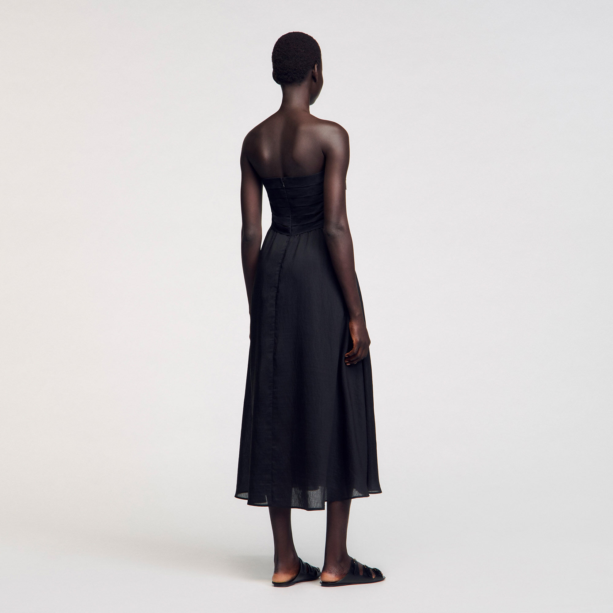 Langes Bustierkleid