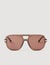 Sonnenbrille aus Metall und Acetat