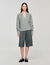Strickpullover mit offenem Polokragen
