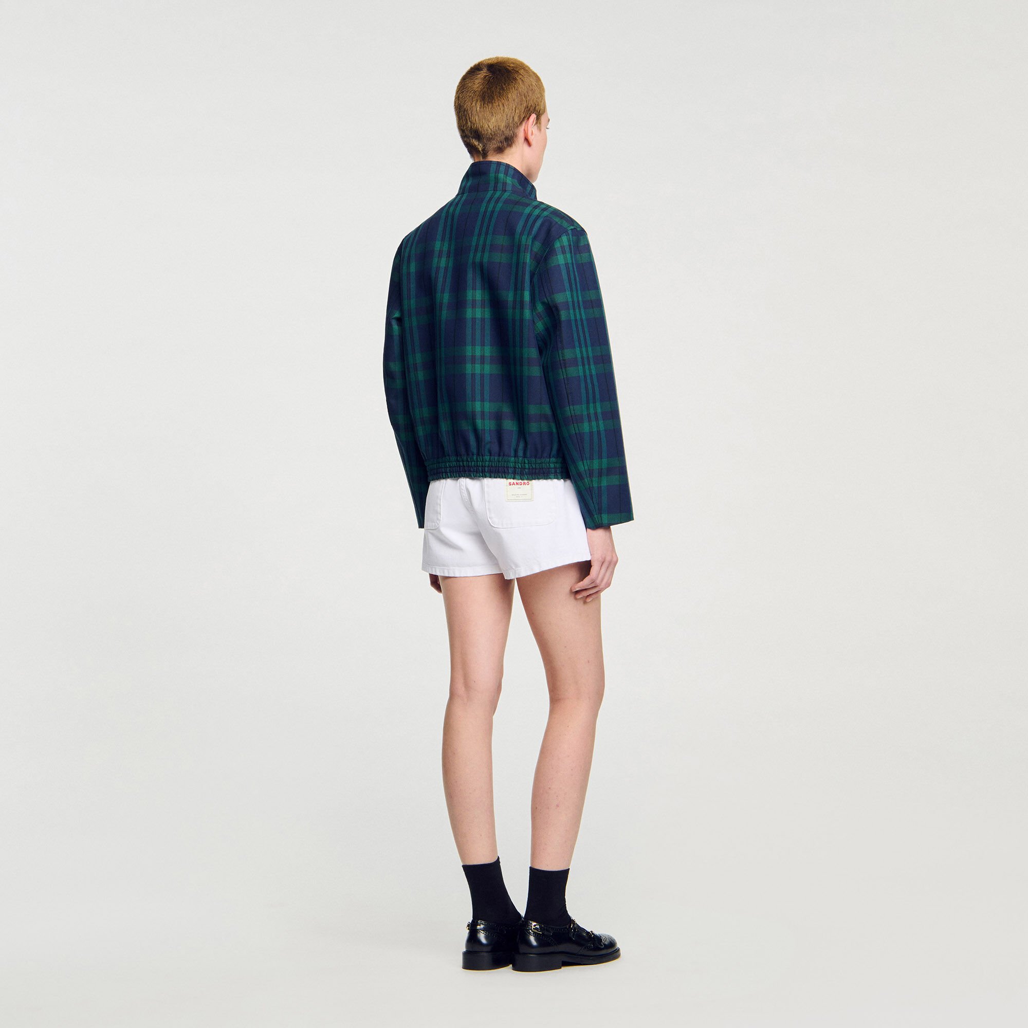 Checked jacket