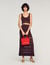 Studded crochet bag