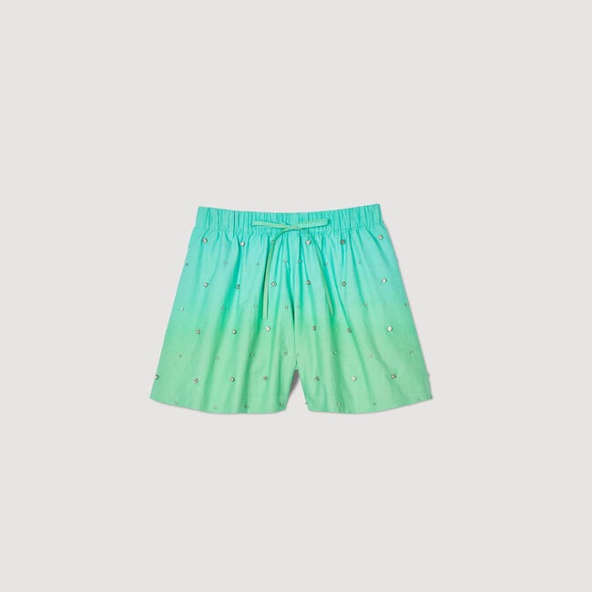 Rhinestone shorts