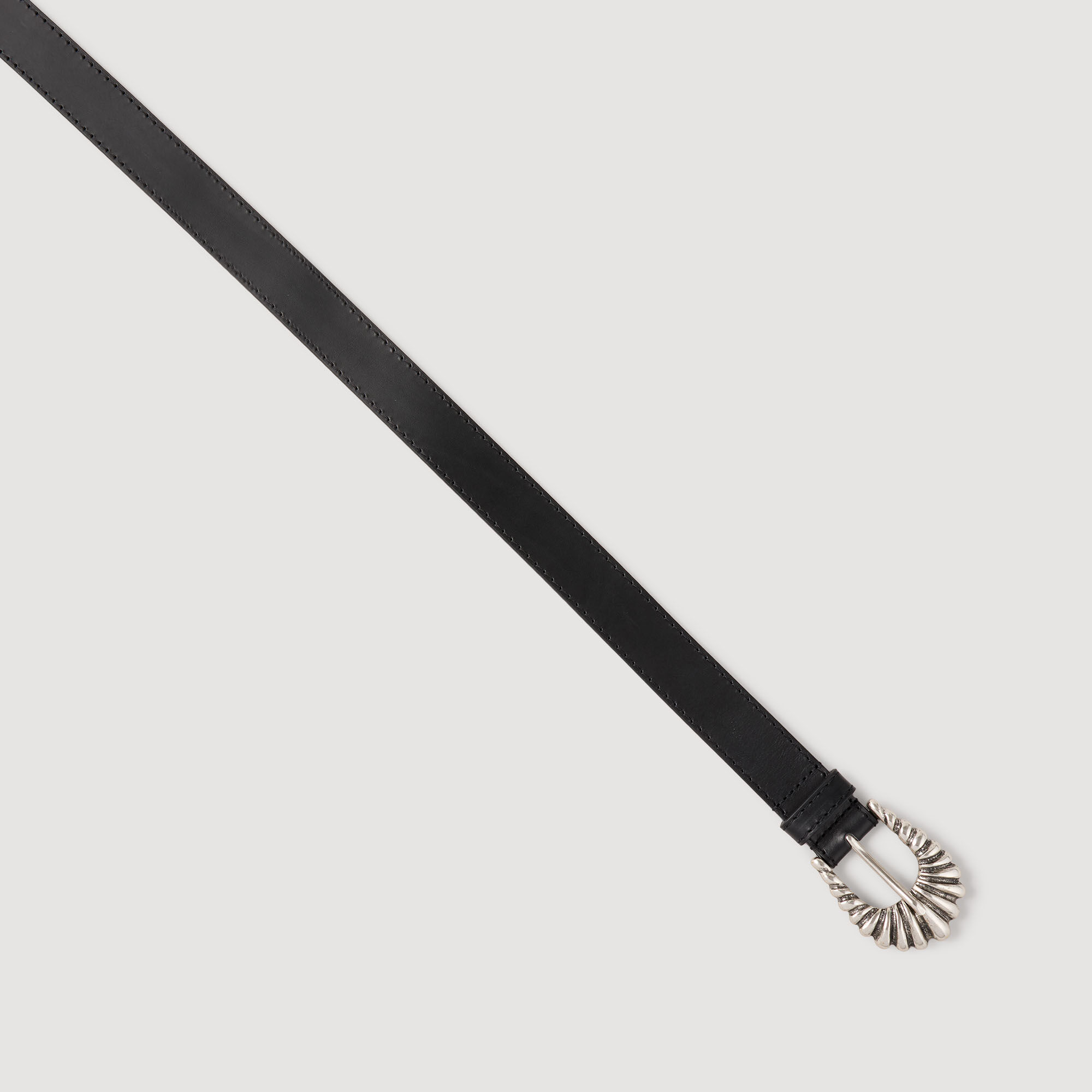 Leather belt