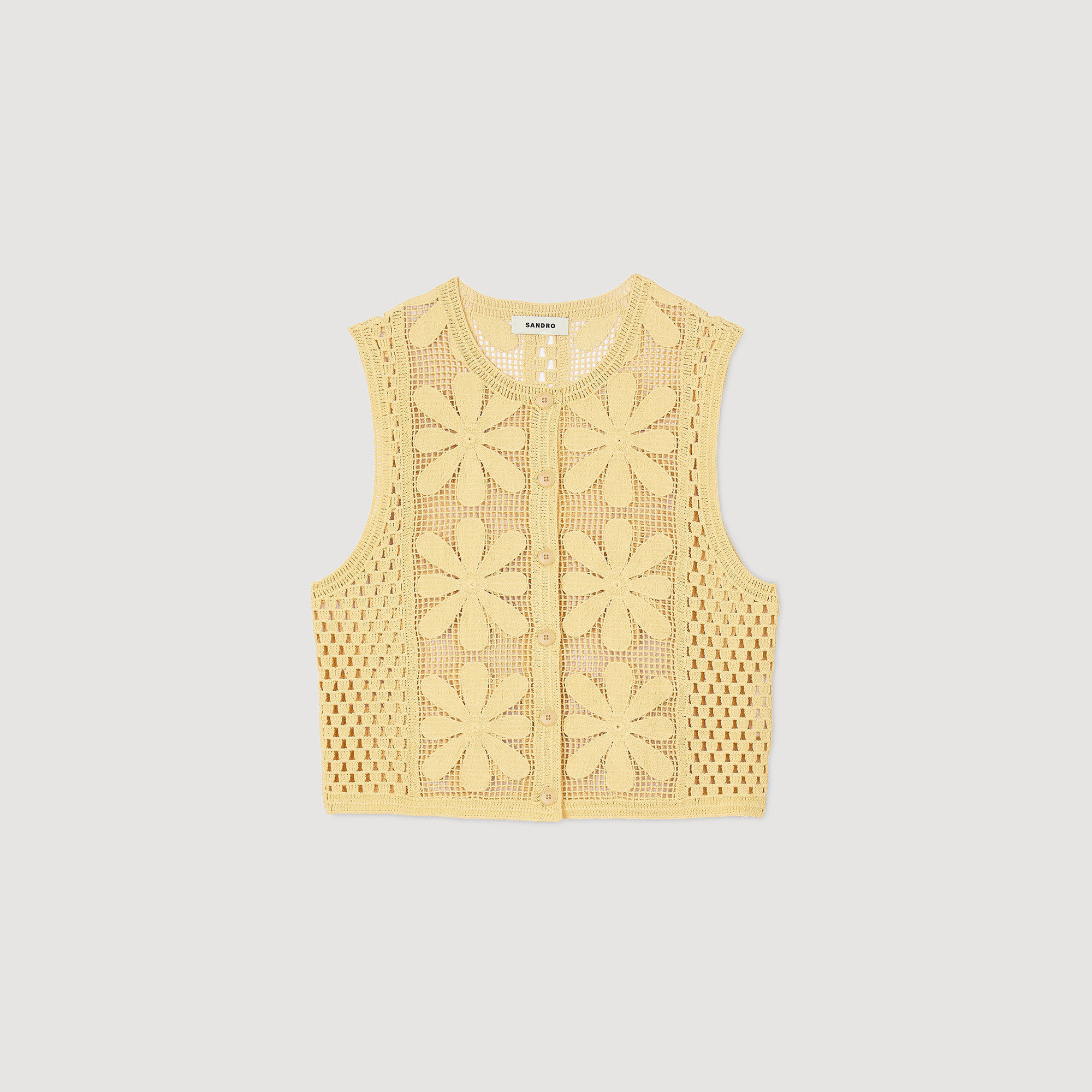 Gilet en crochet