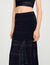 Rock mit originellem Strickmuster