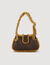 Tasche Janet aus Leder und Lammfell