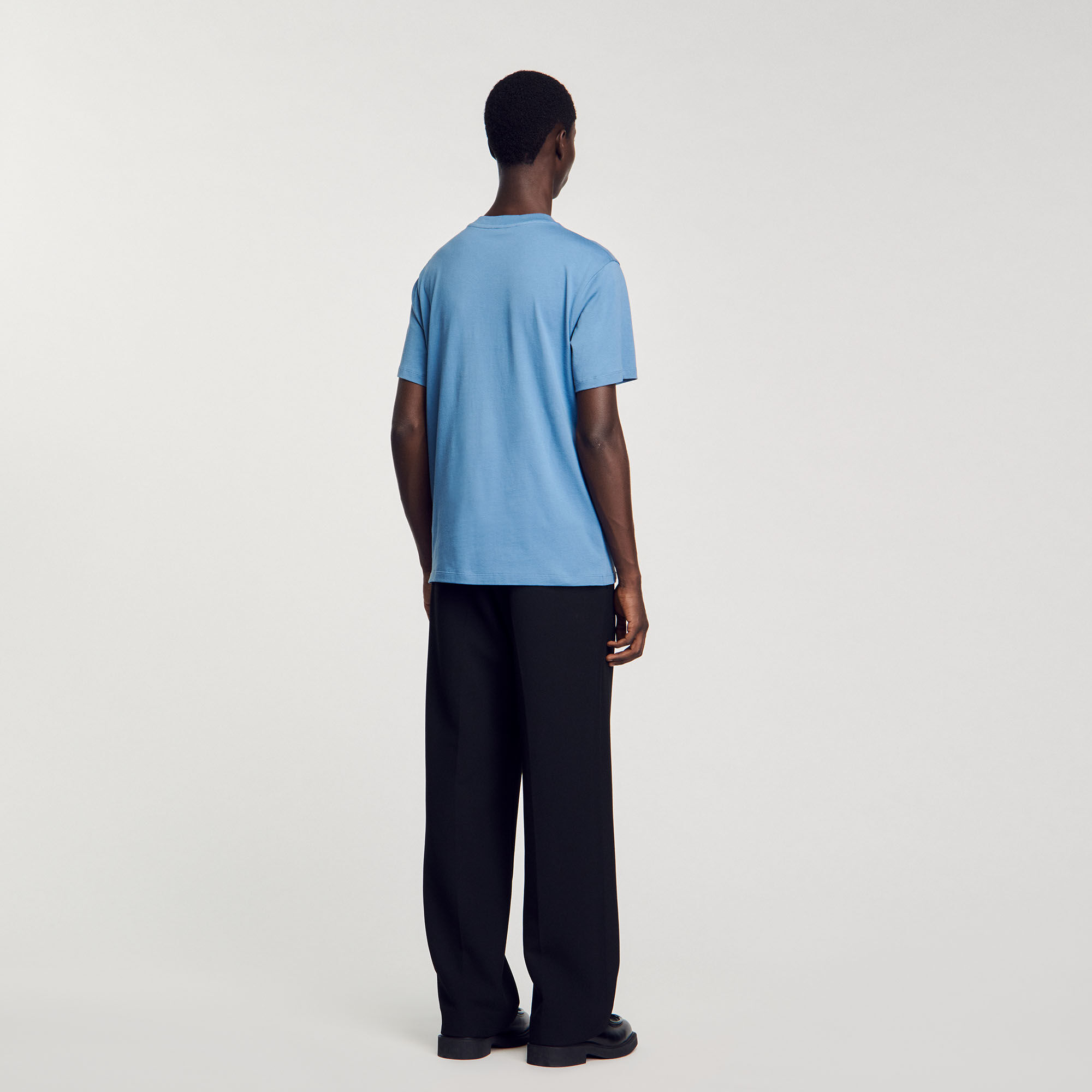 T-shirt with Square Cross patch