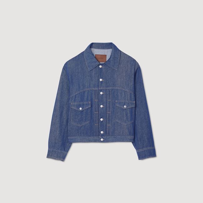 Blouson en chambray