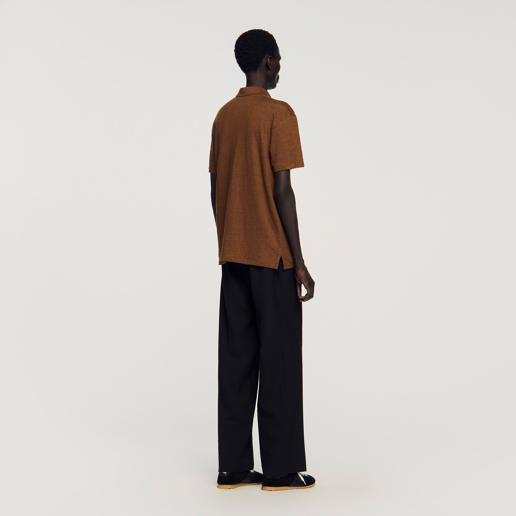 Poloshirt aus Leinen