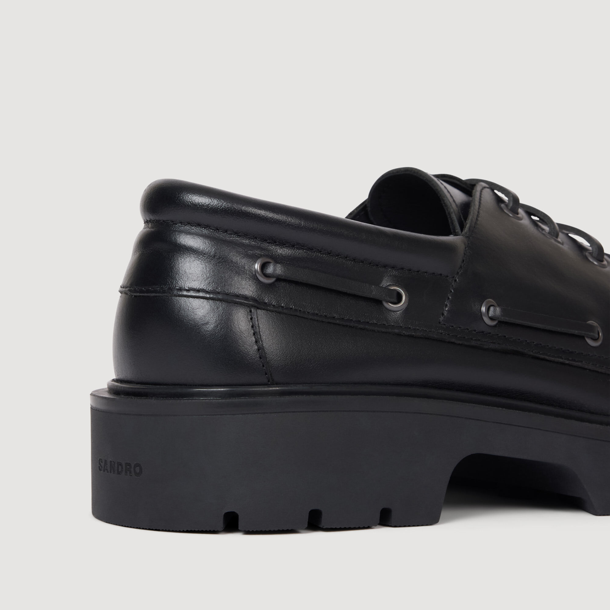 Segelschuhe aus Leder