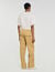 Wide-leg cotton trousers
