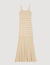 Langes Strickkleid