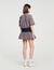 Checked skort