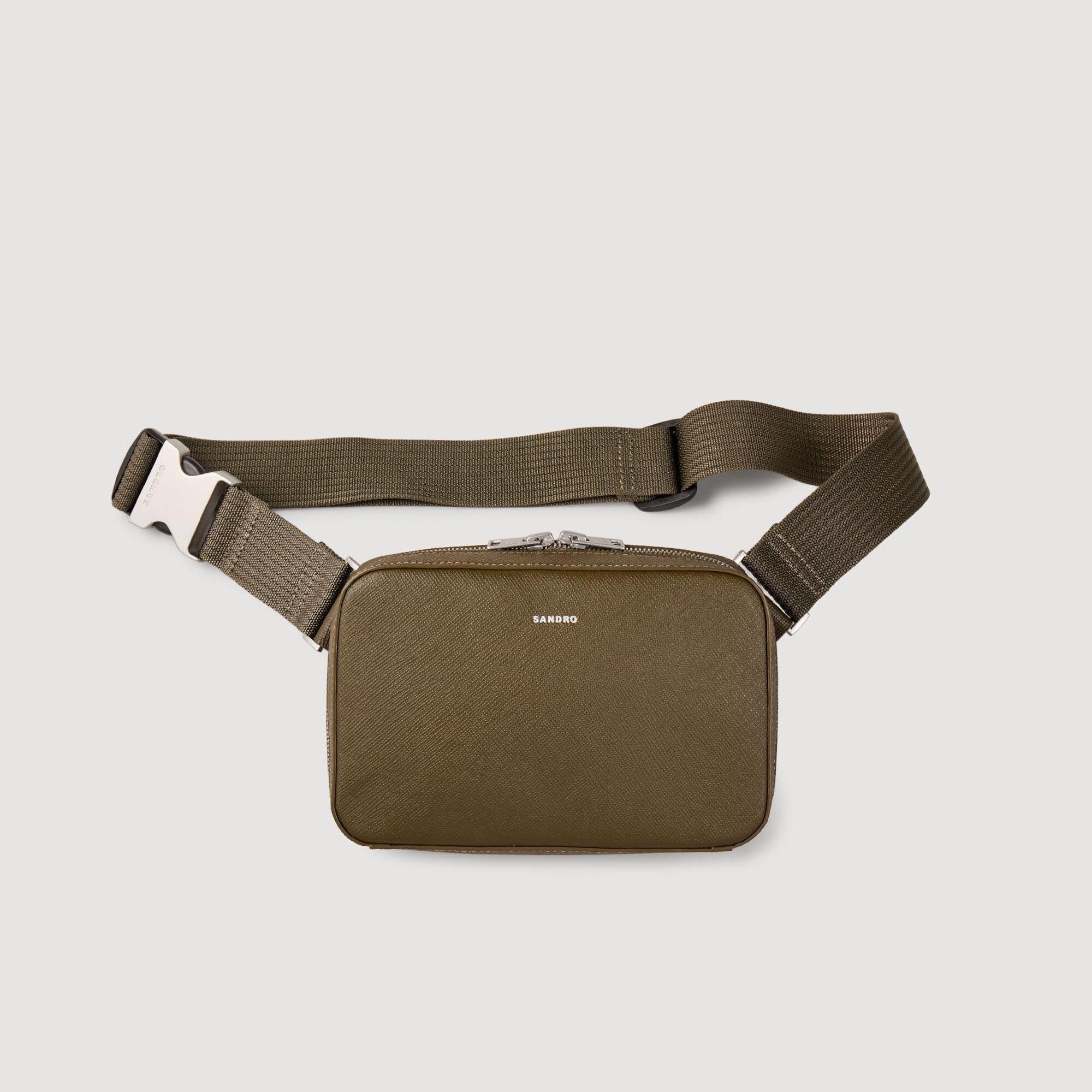 Petit sac en cuir reconstitué