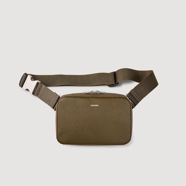 Petit sac en cuir reconstitué