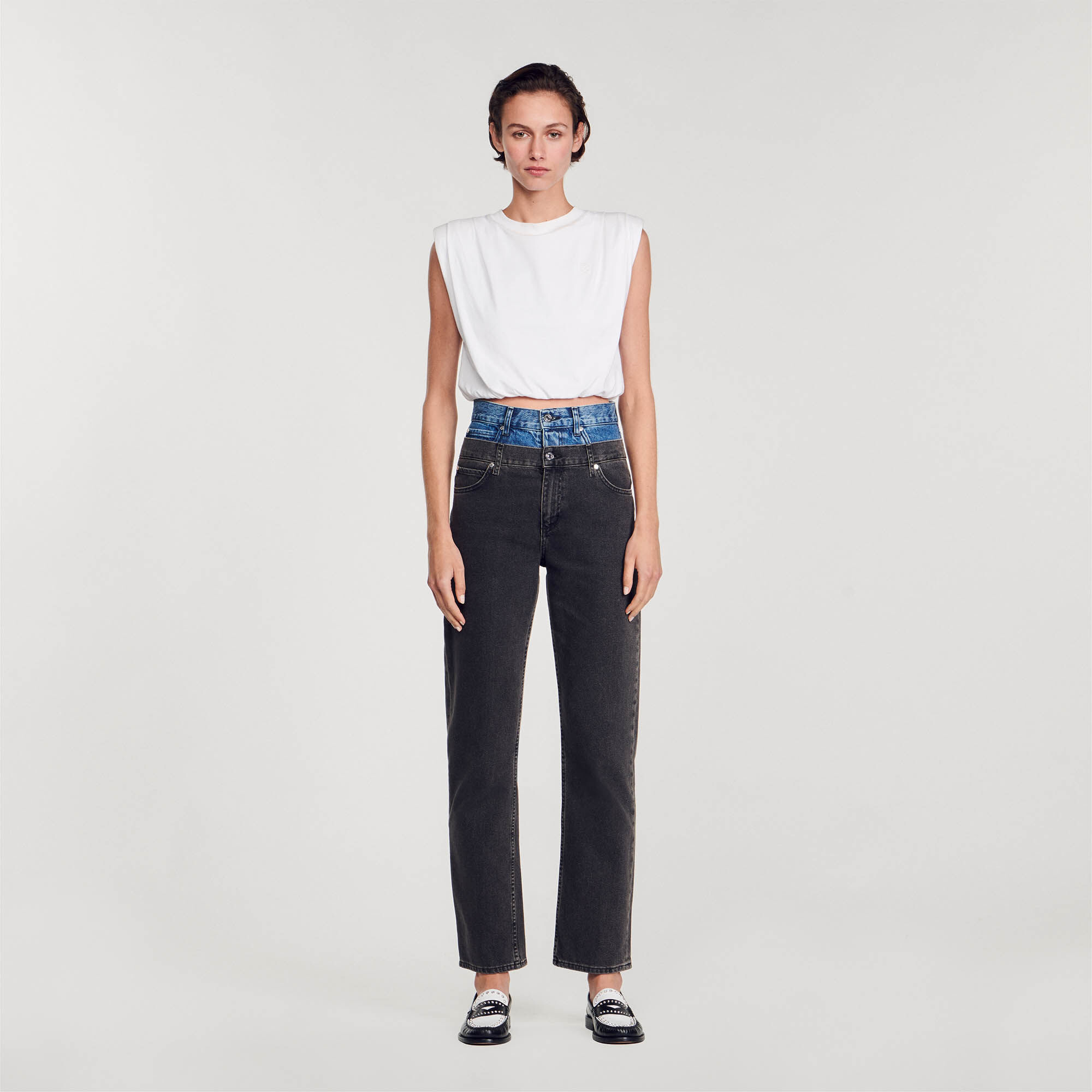 Jean ceinture on sale