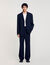 Veste de costume oversize en laine