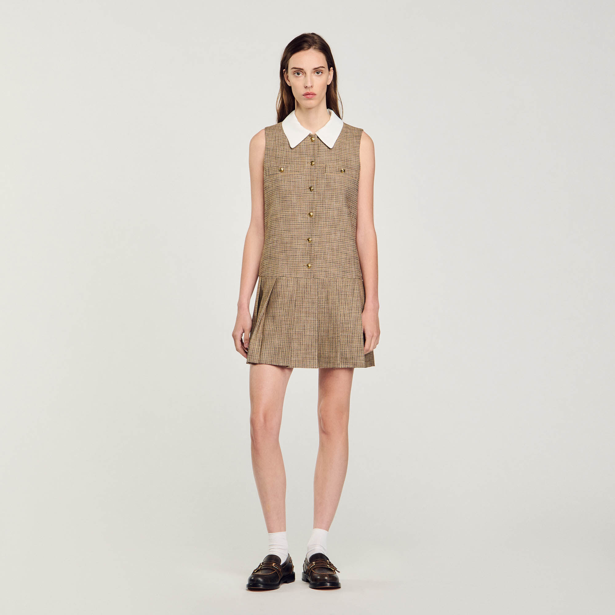 Robe courte sandro top