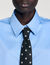 Chemise courte à cravate amovible