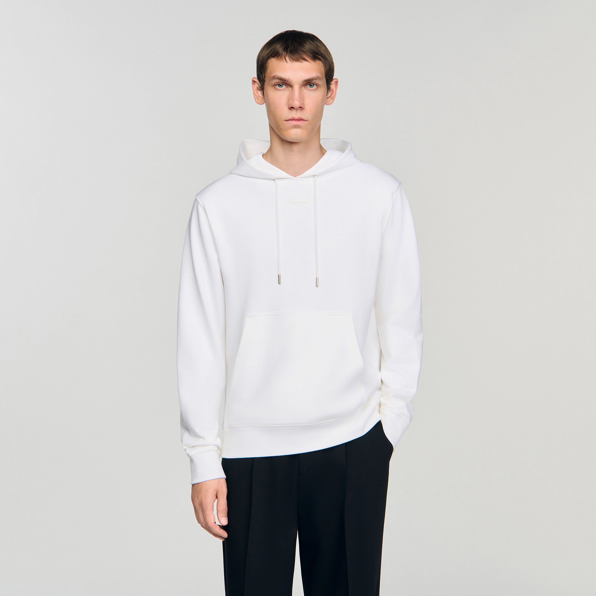Sweatshirt à capuche logo