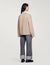 Cardigan with contrast trim
