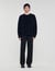 Rib knit jumper