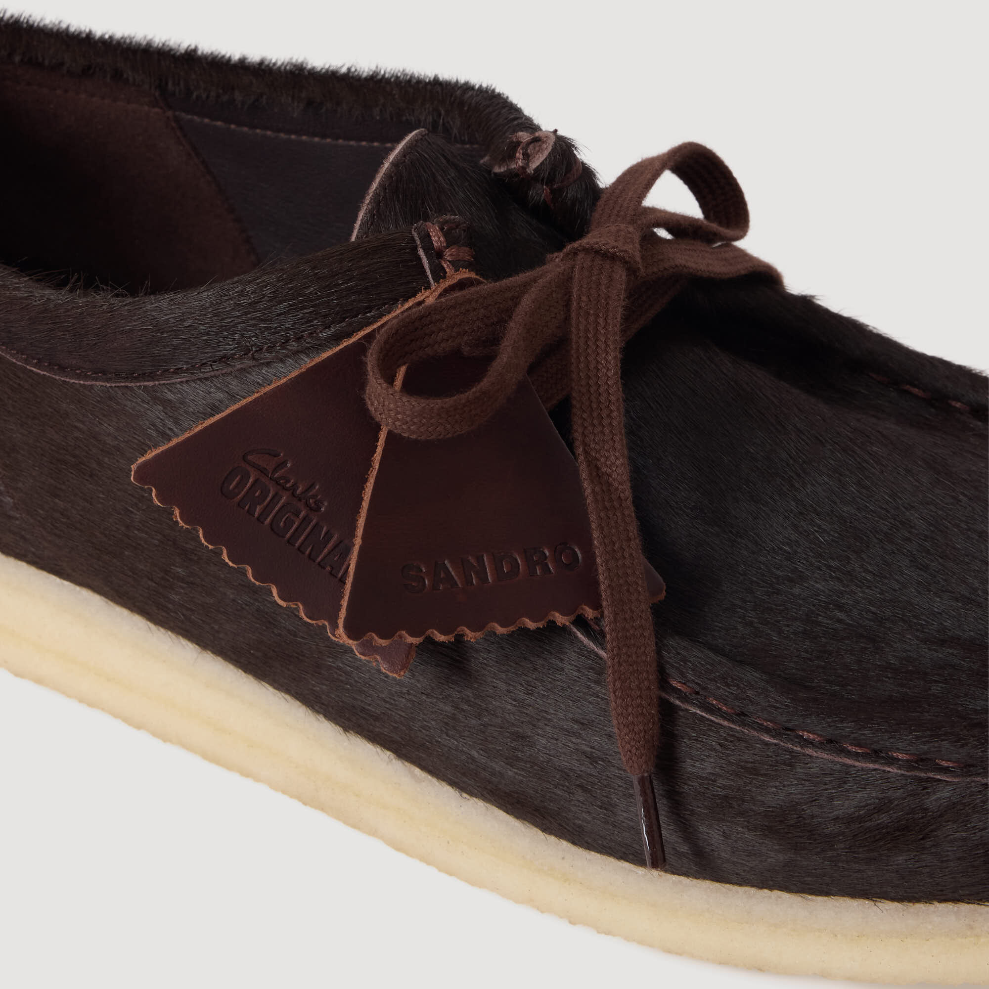 Derbys Wallabee™ mit Ponyfell-Optik