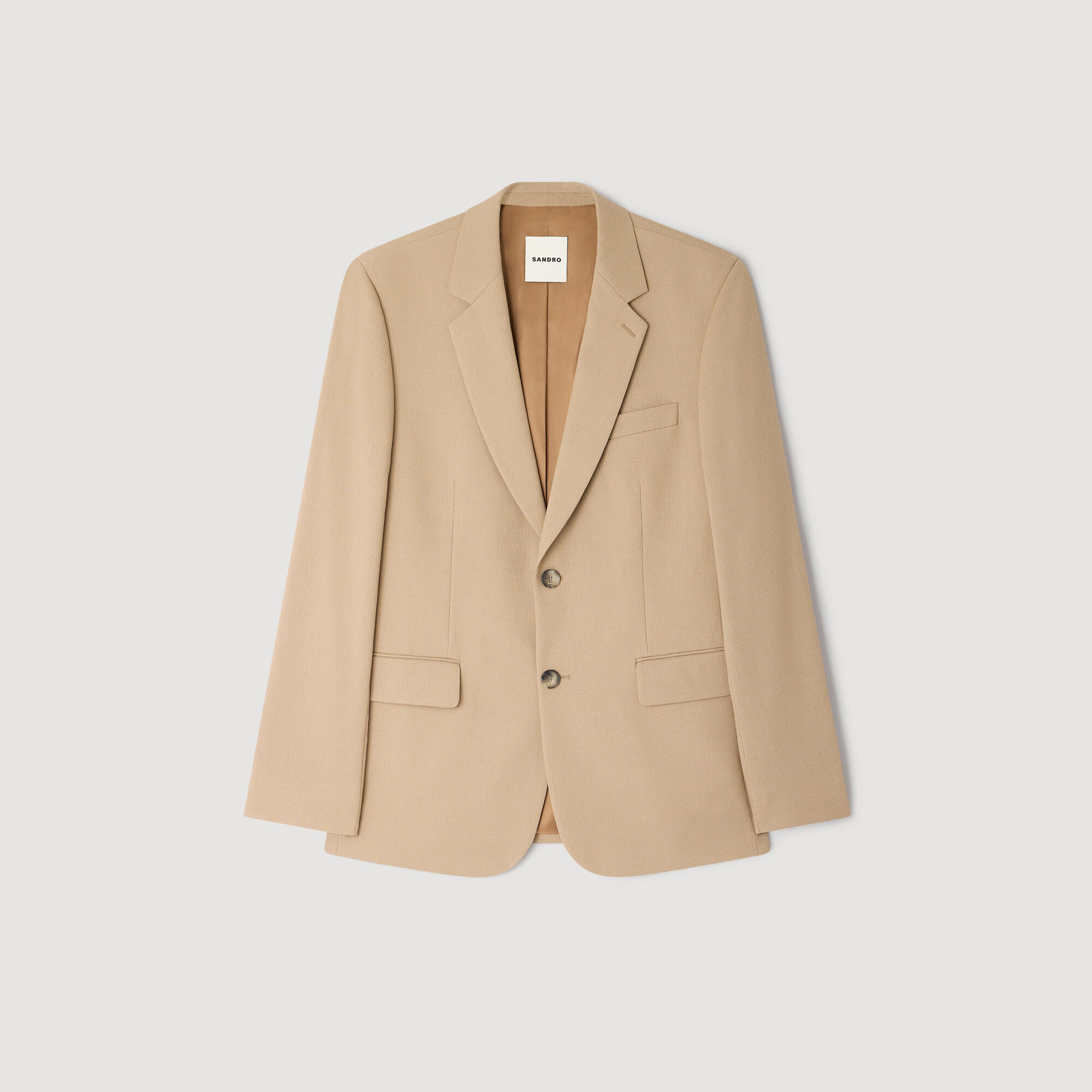 Wool suit jacket