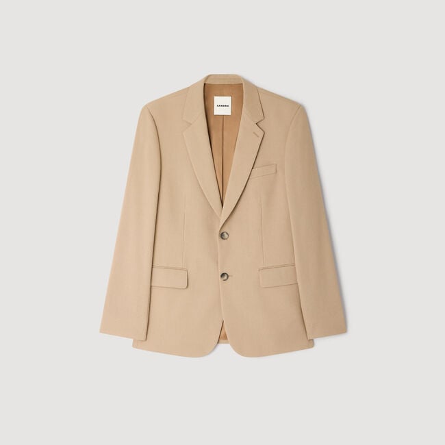 Wool suit jacket