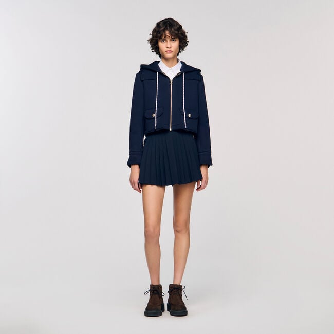 Blouson technique à capuche
