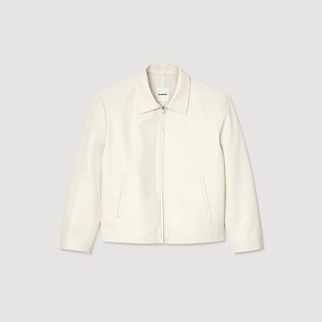 Blouson en cuir 