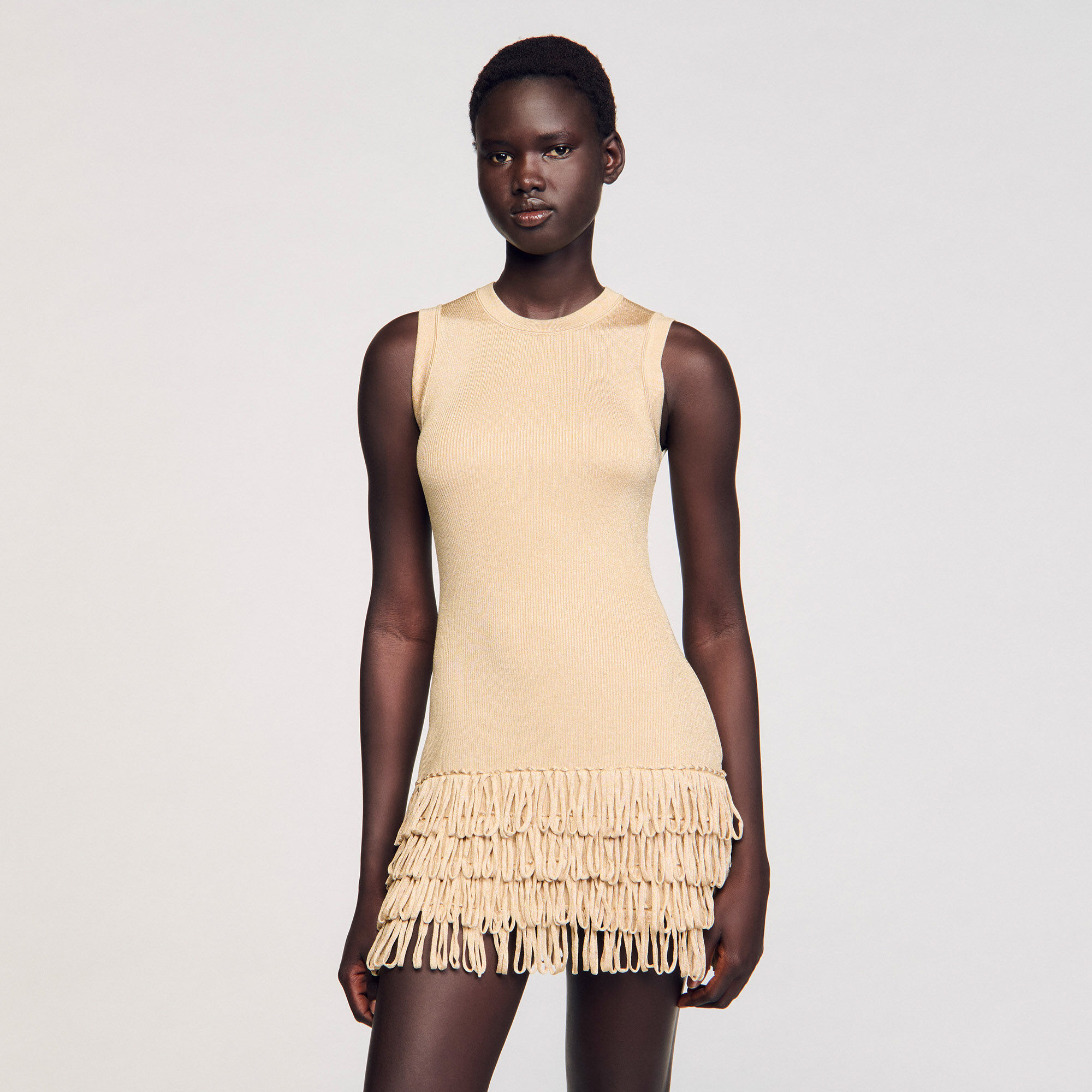 Kurzes Strickkleid