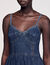 Robe midi en jean