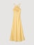 Ruffled maxi dress