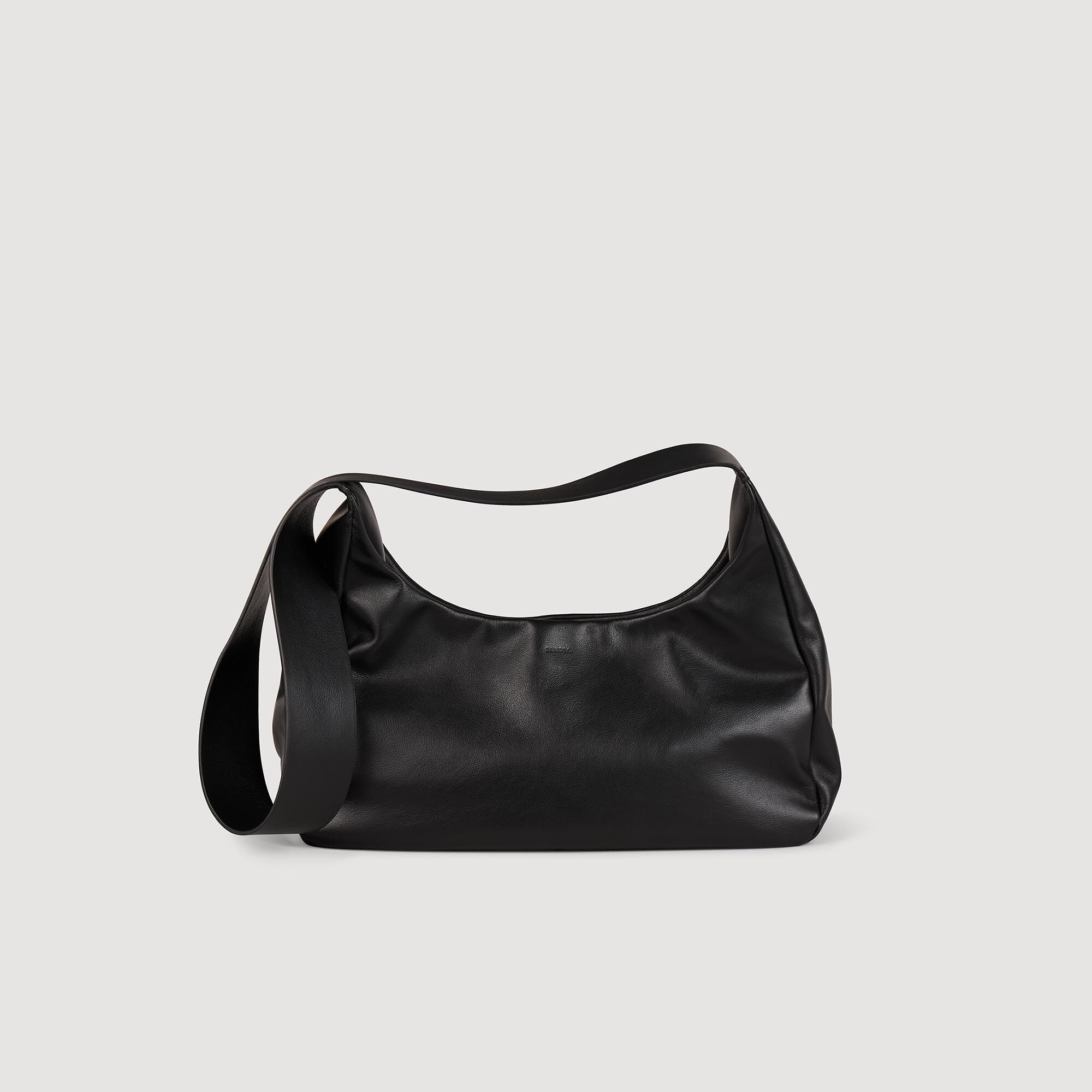 Leather shoulder bag