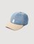 Casquette en jean et toile