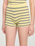 Gestreifte Strickshorts