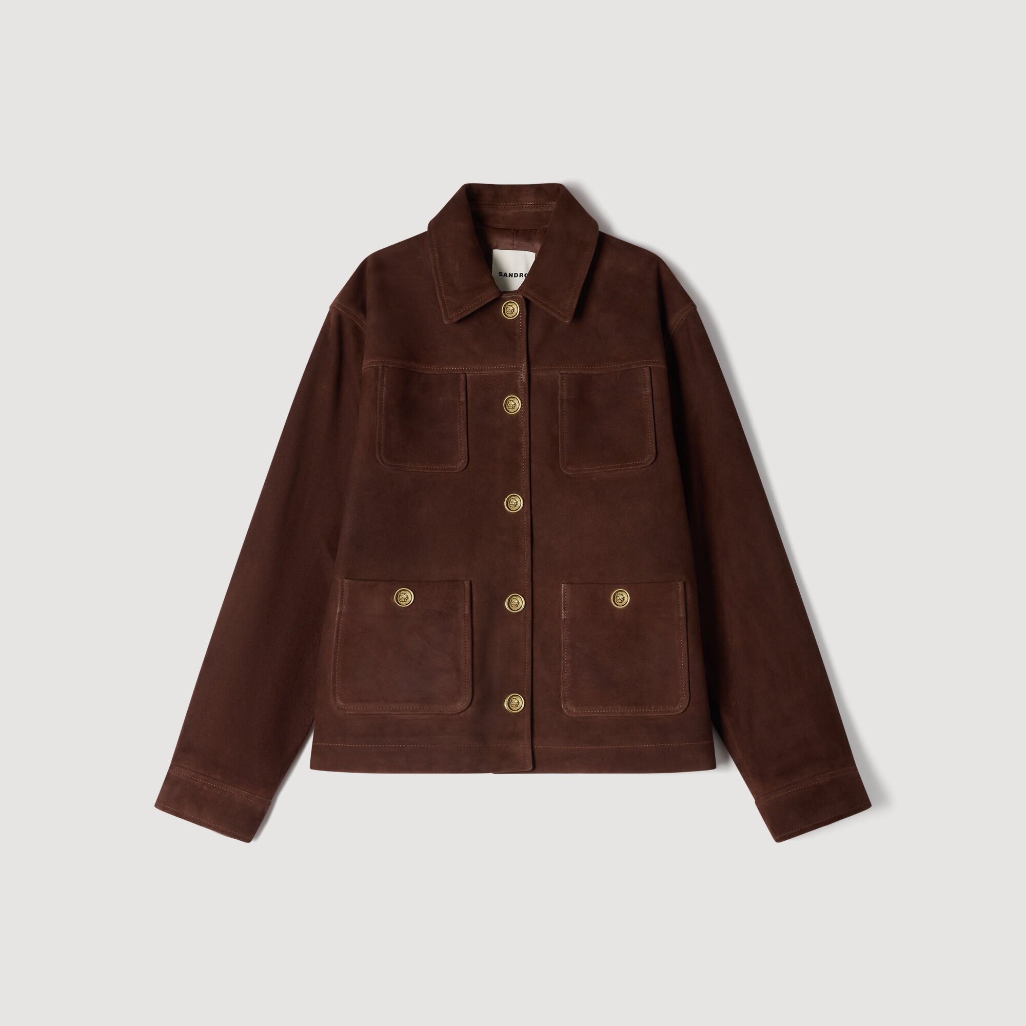 Velourslederjacke