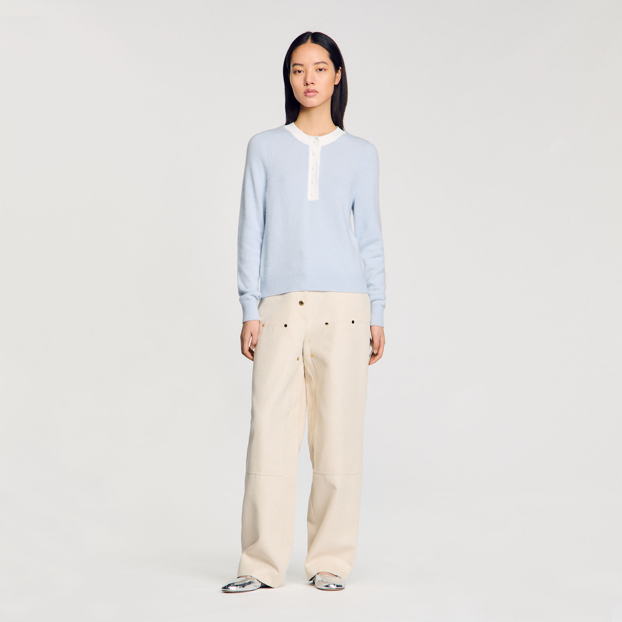Wool and cashmere jumper