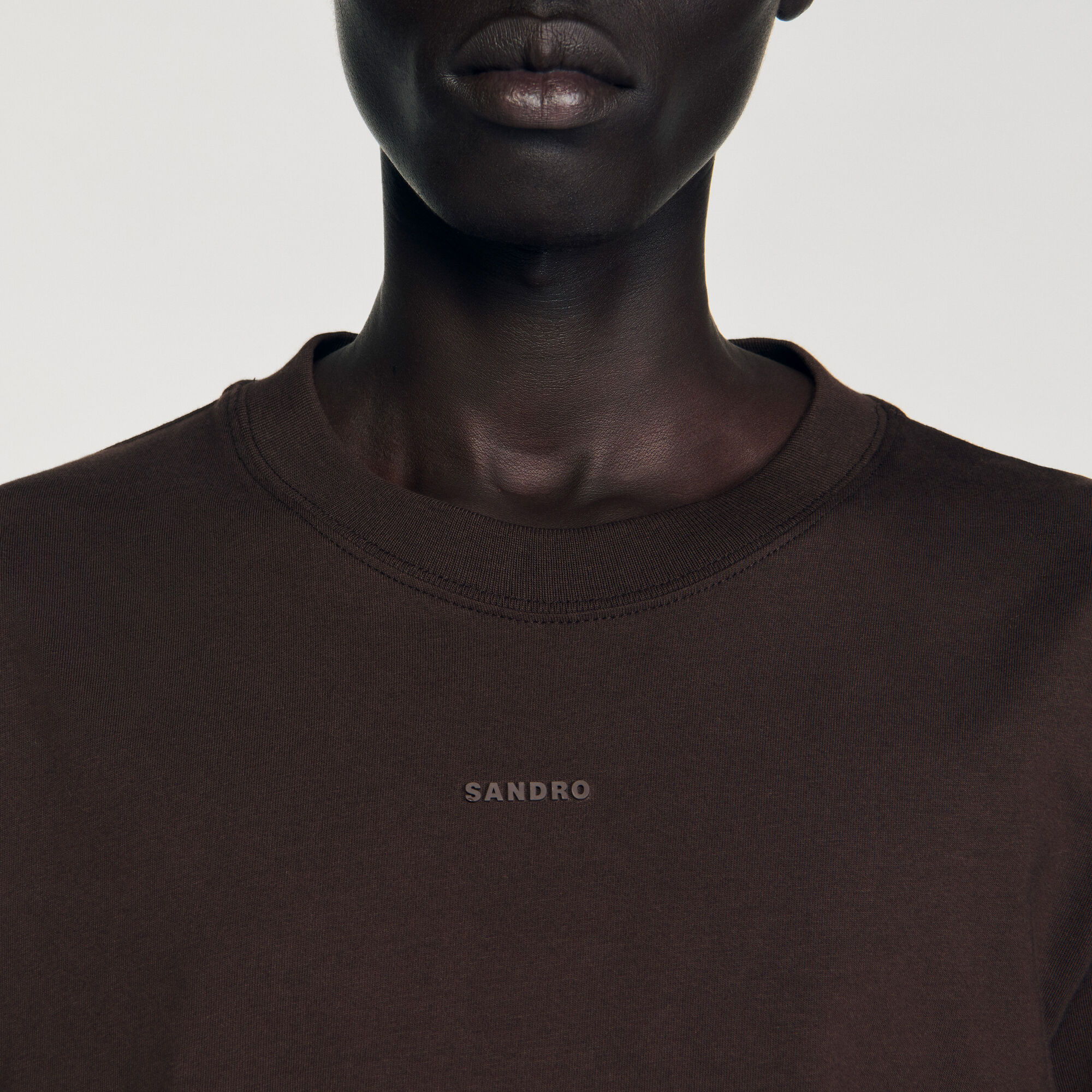 T-shirt en coton à logo